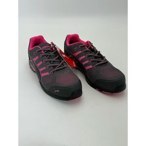 Puma Safety Women's Celerity knit low gray/pink sd steel toe knit shoes